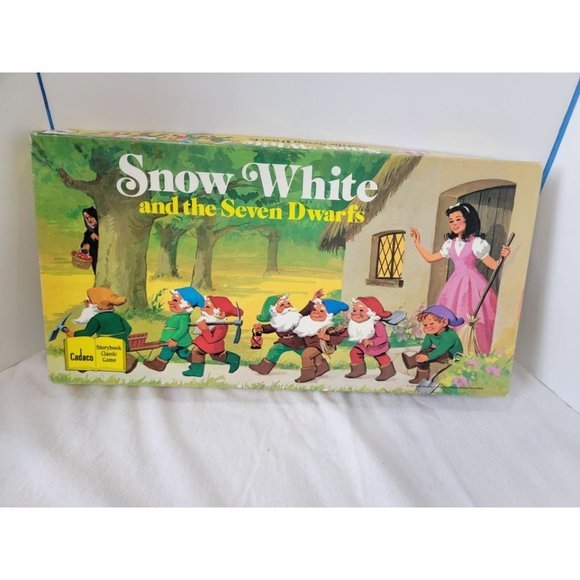Cedaco Vintage‎ 1977 Snow White and The Seven Dwarfs Board Game Complete - Picture 6 of 8